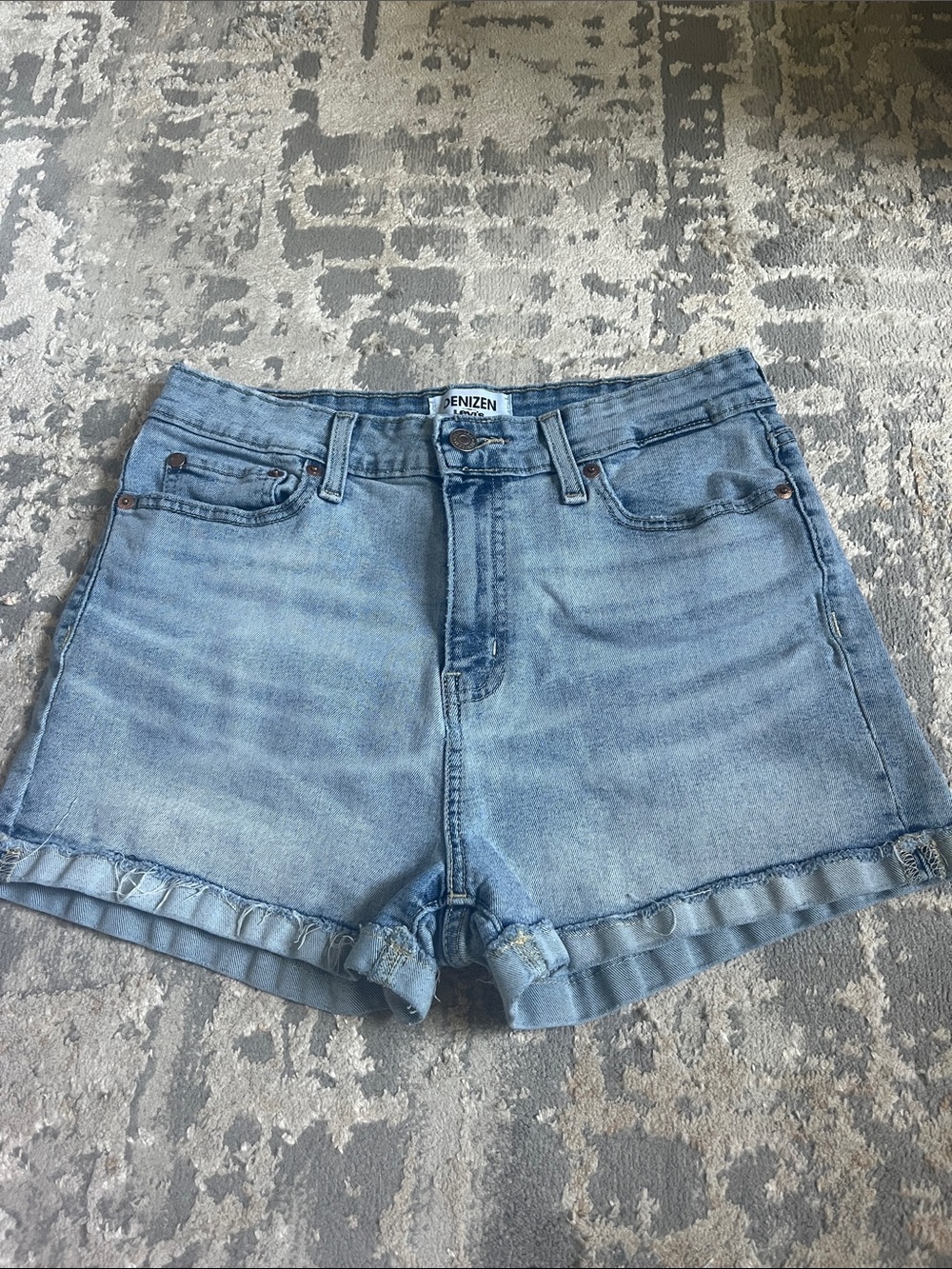 Denizen from Levi's Light Blue Denim High-Rise Women's Shorts